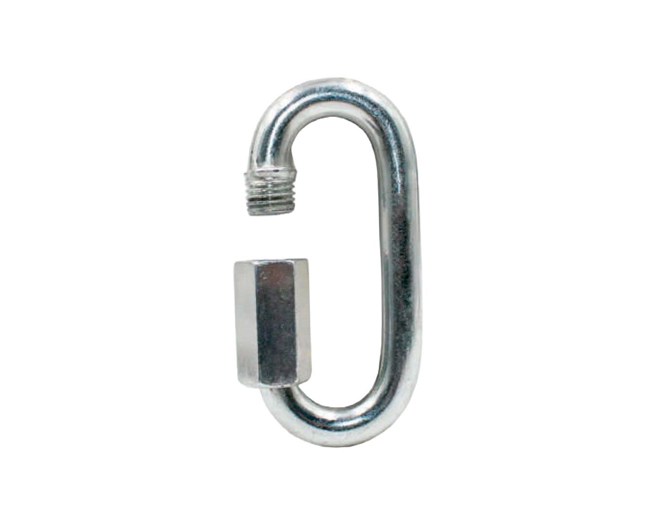 inghesa_productos-Eslabón-C-Seguro-Rosca-Zincado Eslabón C/Seguro Rosca Zincado Material: Acero Comercial Acabado: Zincado - Imagen 1