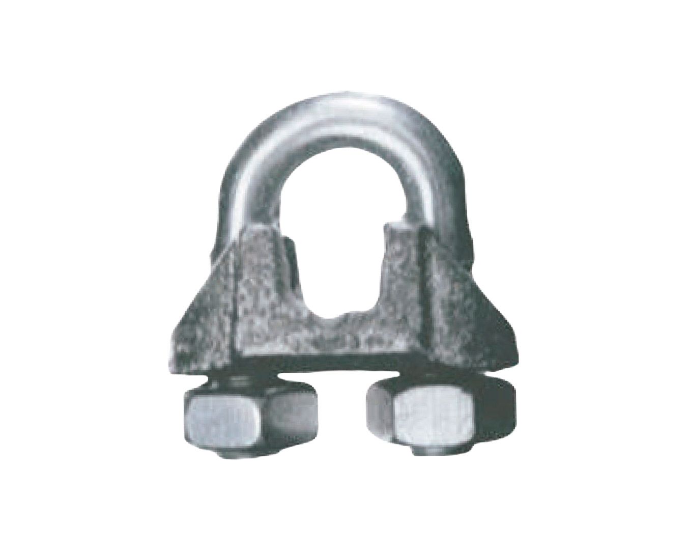 inghesa_productos-Grapa-Tipo-Crosby-Pesada-Liviana Grapa Tipo Crosby Pesada Liviana Material: Acero Comercial Acabado: Galvanizado - Imagen 1
